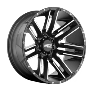 MOTO METAL® - MO978 RAZOR Satin Black with Machined Spokes