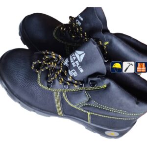 FORLI Safety Boot | S3+Ci+SRC Black Leather, Metal Toe, Steel Anti-Piercing Insole