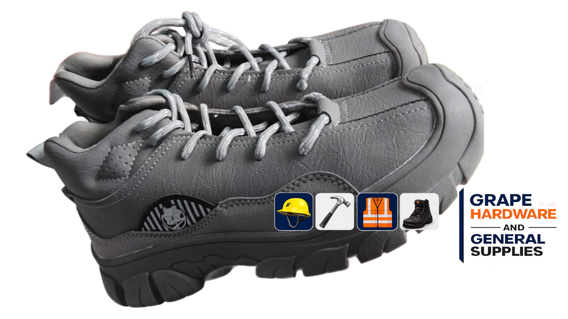 ZWENDE Hiking boots Leather Boots Men Indestructible Shoes Anti-smash Anti-puncture Safety Shoes Men Water Proof Work Boots Protective (Size : 43)