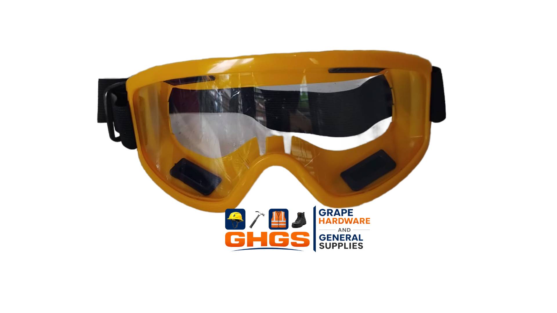Big View Size Anti Wind Eyes Protection Safety Glasses with Different Color Frame - Image 2