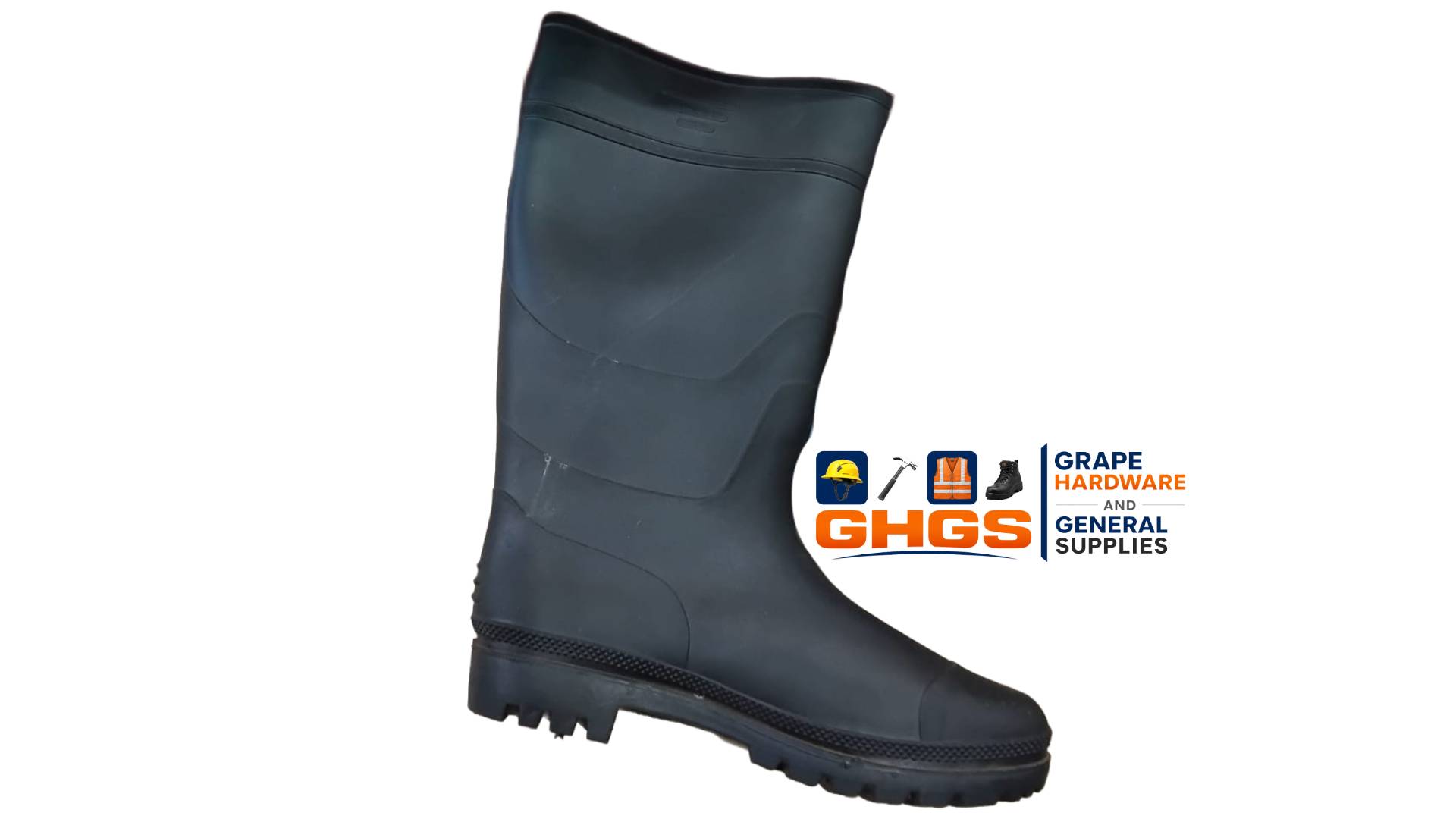 SLS-An101A High Quality Top Popular Fashion No Steel Toe PVC Rain Boots Gum Boots Rain Footwear with CE Certificate - Image 4
