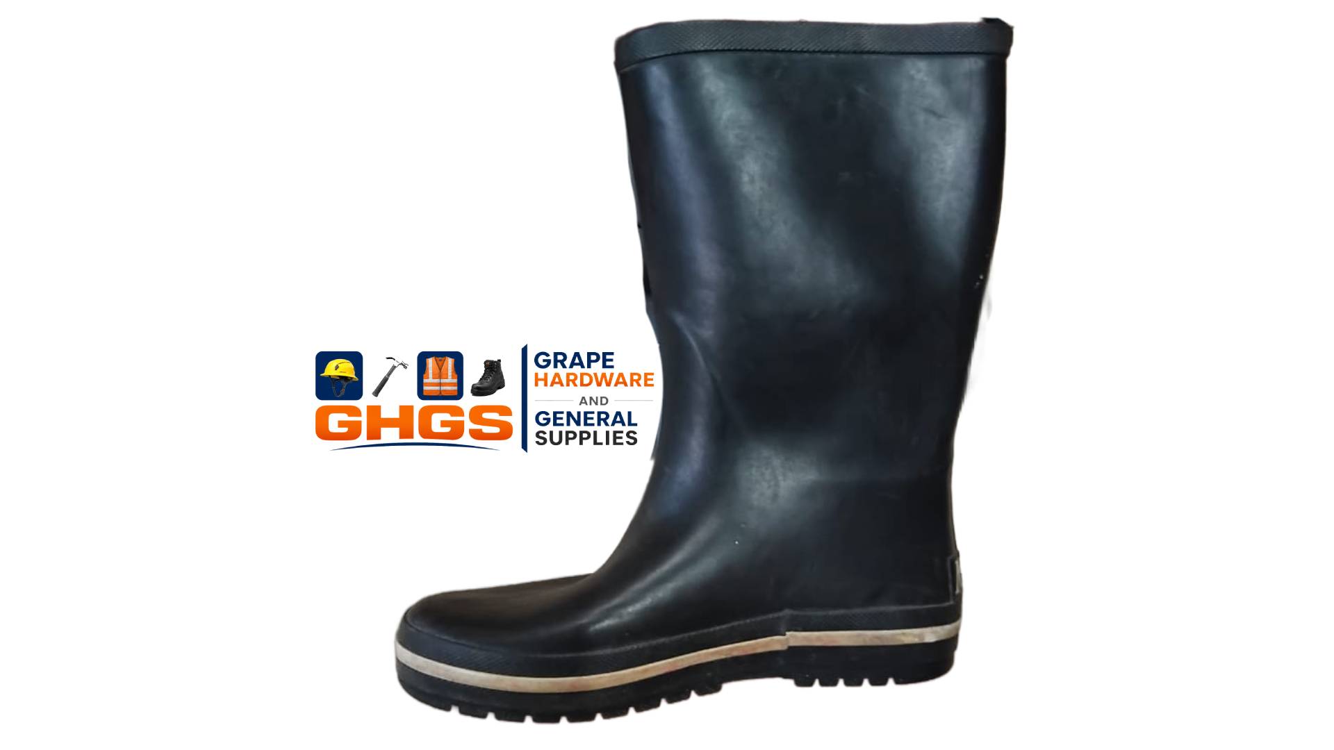 SLS-An101A High Quality Top Popular Fashion No Steel Toe PVC Rain Boots Gum Boots Rain Footwear with CE Certificate - Image 3