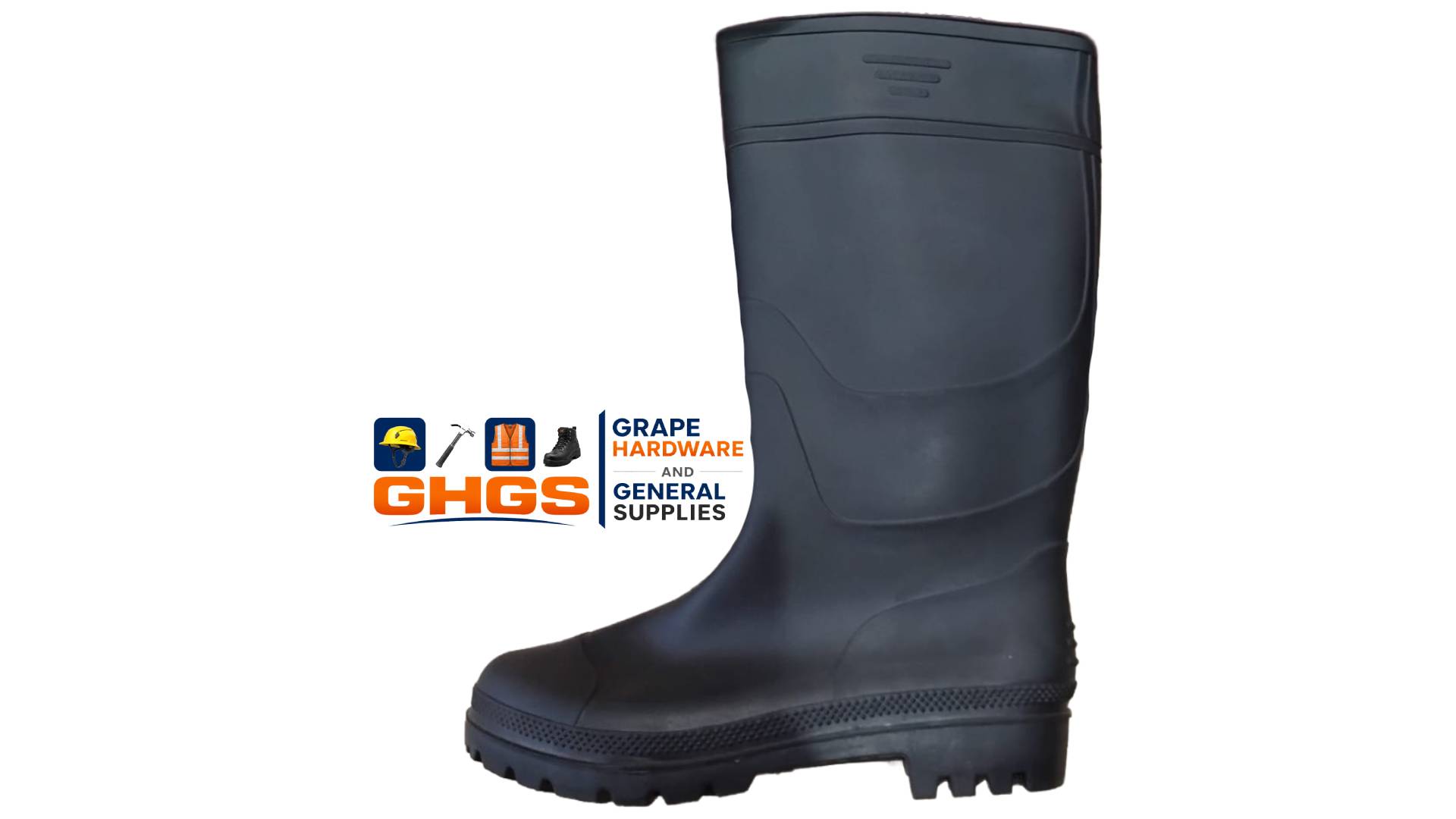 SLS-An101A High Quality Top Popular Fashion No Steel Toe PVC Rain Boots Gum Boots Rain Footwear with CE Certificate - Image 2