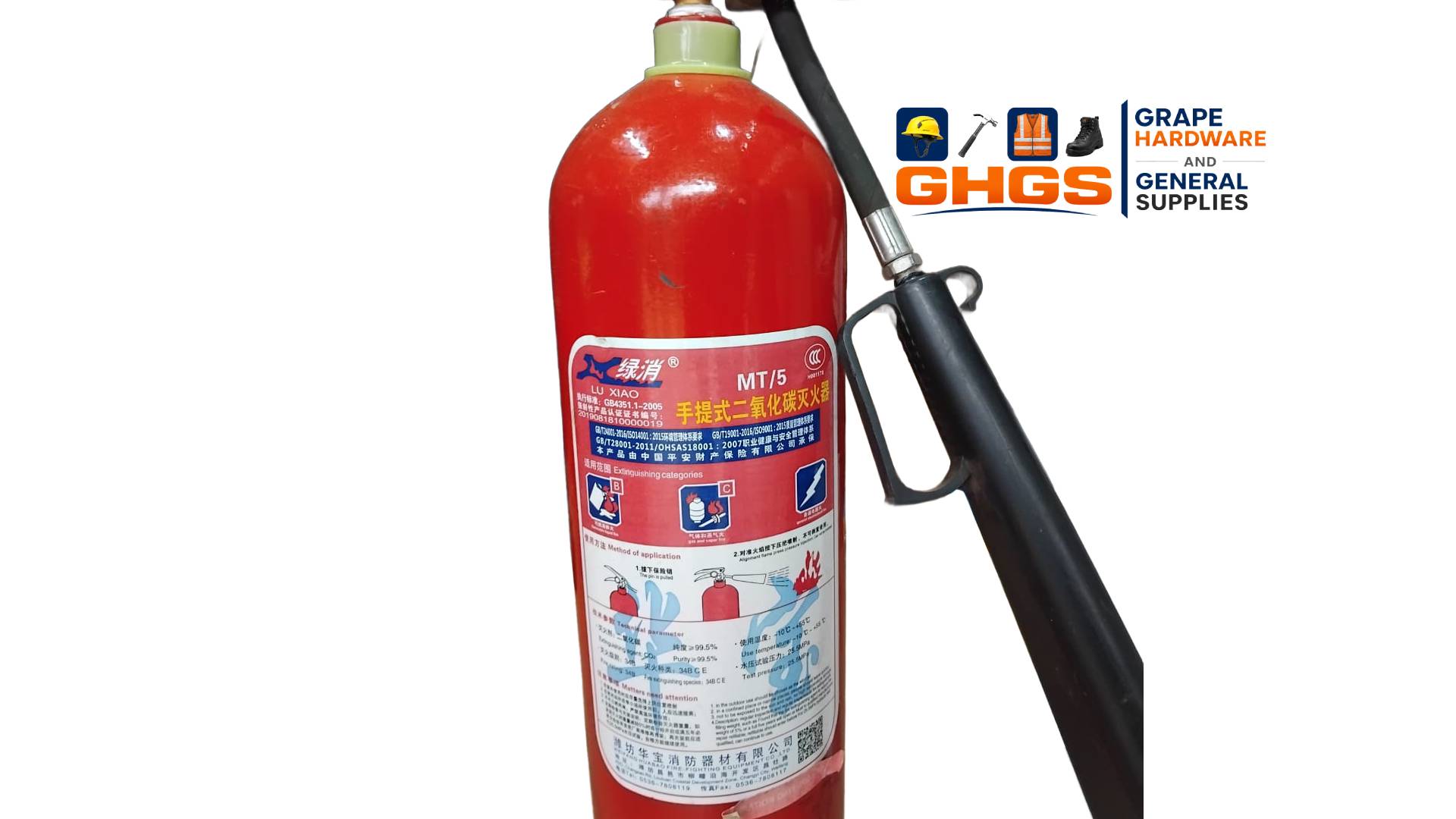 Solas Foam Water Spray Fire Extinguisher - Image 4