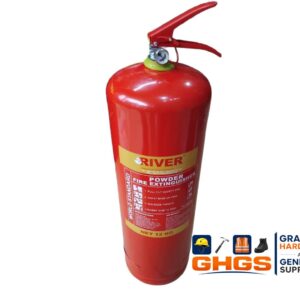 RIVER 12KG Dry Powder Fire Extinguisher (ABC Type) – Multi-Purpose Fire Safety Equipment